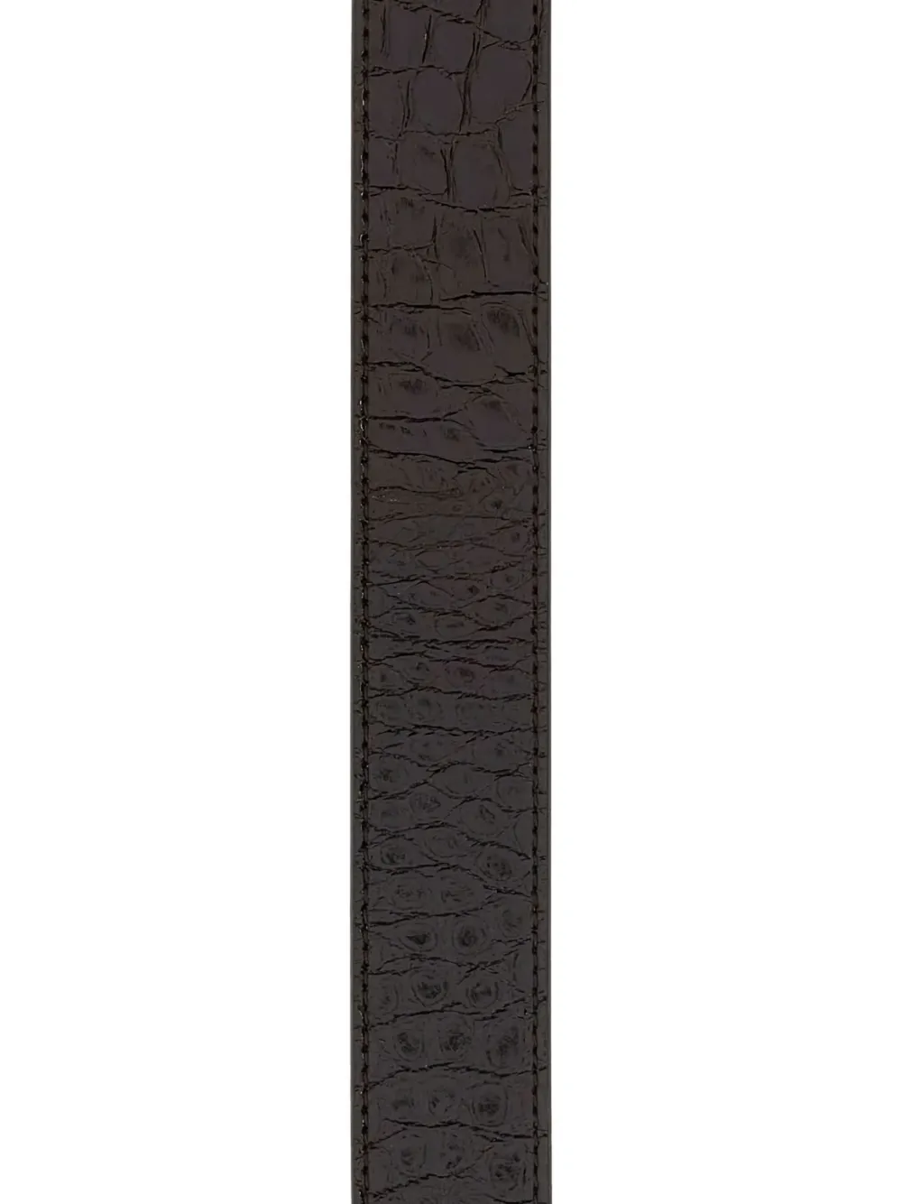  Valentino Garavani Vlogo Embossed Belt - Brown 