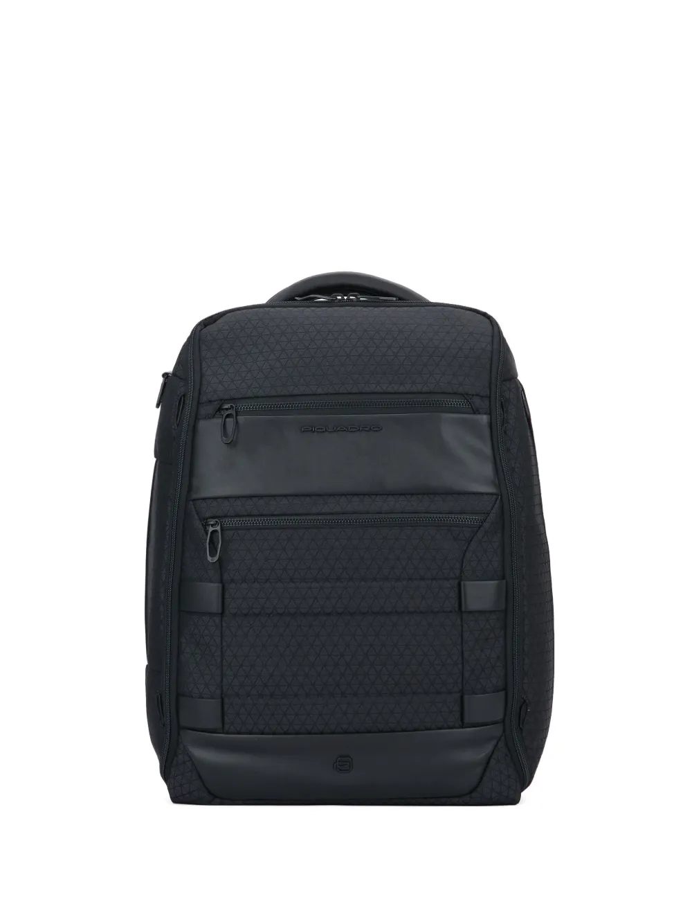 PIQUADRO Modular zipped panelled backpack | Black | Image 1