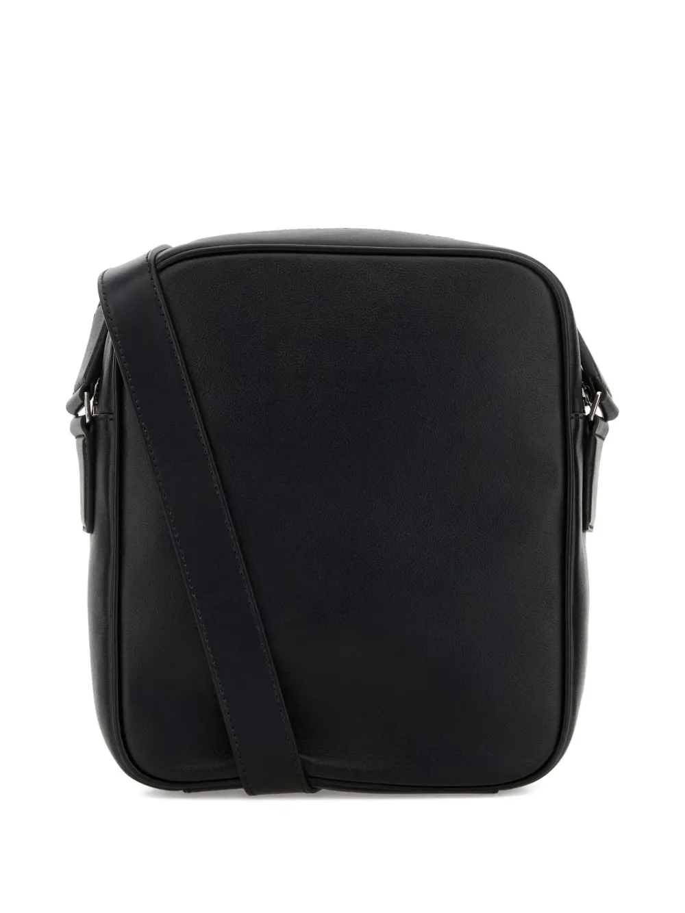 Bally striped leather cross body bag - Zwart