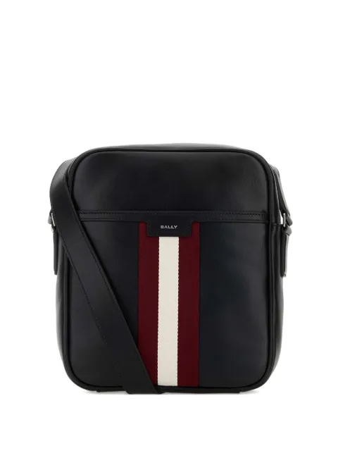Bally striped leather cross body bag