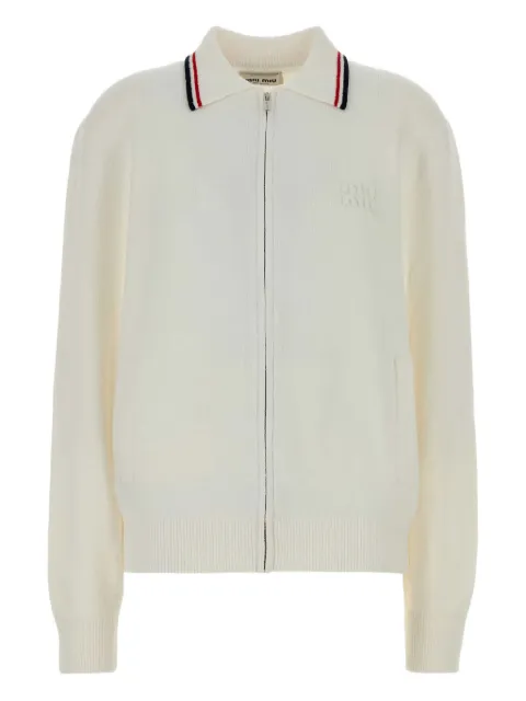 Miu Miu zip-up cardigan