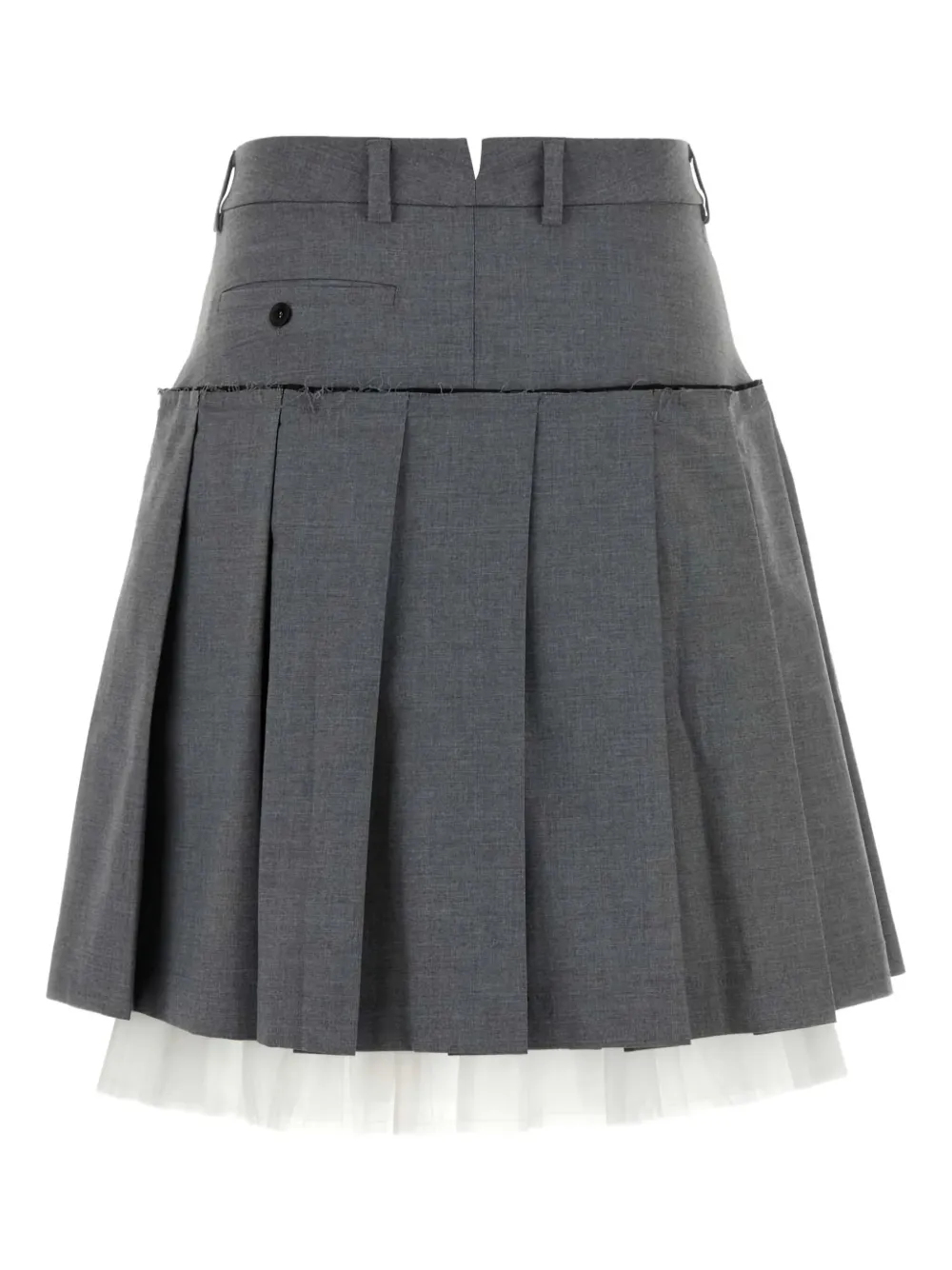 Gimaguas pleated midi skirt - Grijs