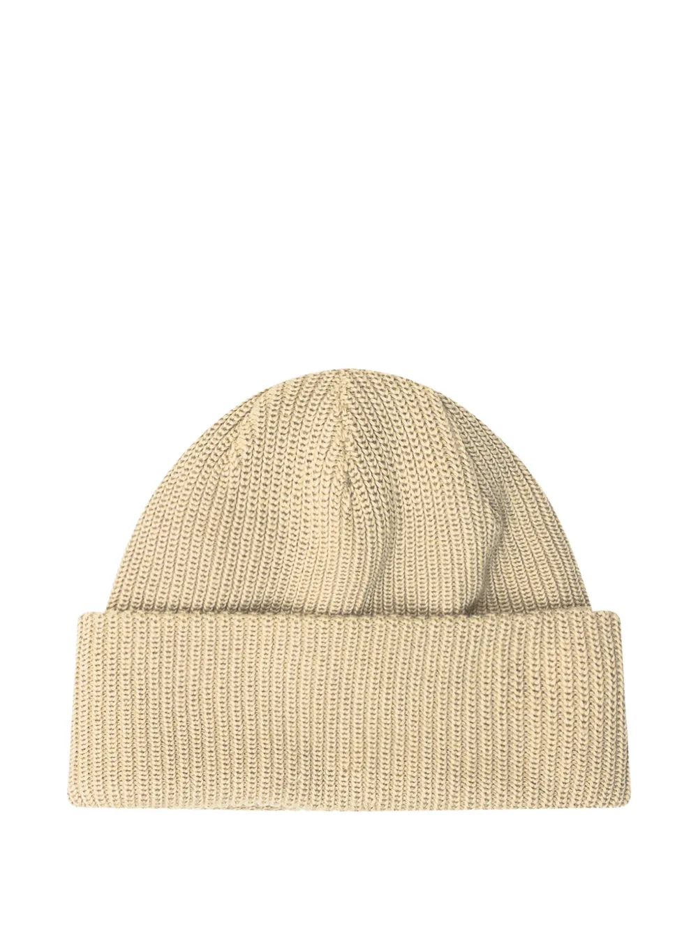 The North Face logo-patch beanie - Beige