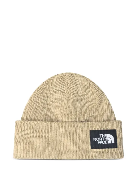 The North Face logo-patch beanie