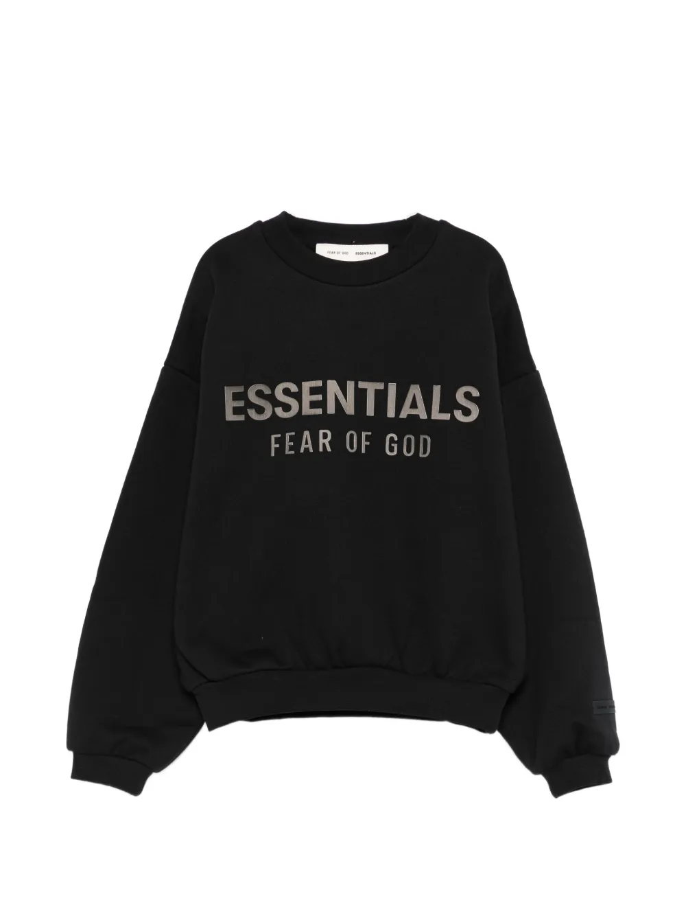 Essentials Kids' Logo Crew Neck T-shirt In Black
