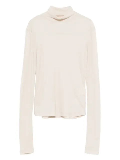Halfboy roll-neck top
