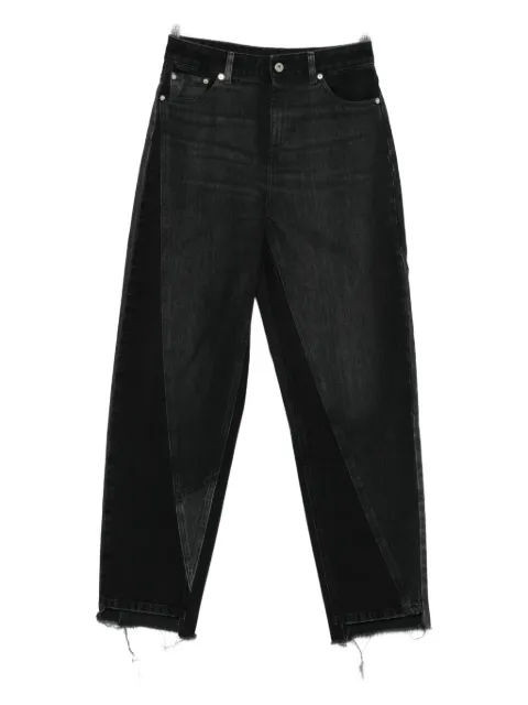 Halfboy logo-patch jeans 