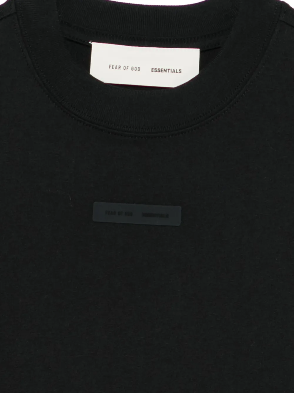 FEAR OF GOD ESSENTIALS KIDS T-shirt met ronde hals Zwart