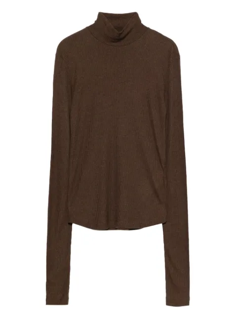 Halfboy roll-neck top