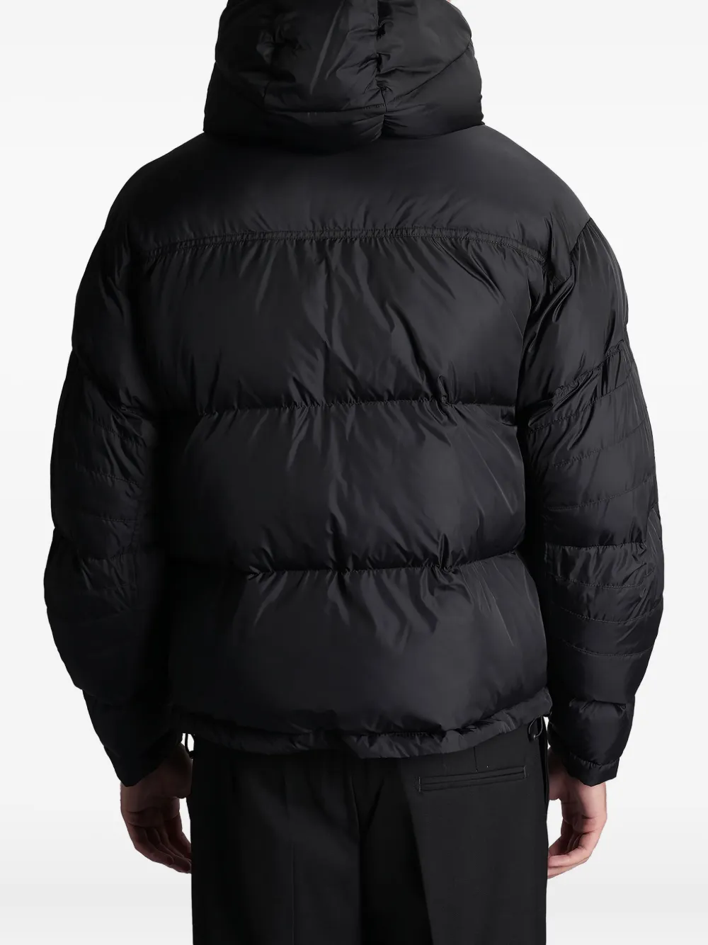 ASPESI フーデッド パデッドジャケット | ブラック | FARFETCH JP