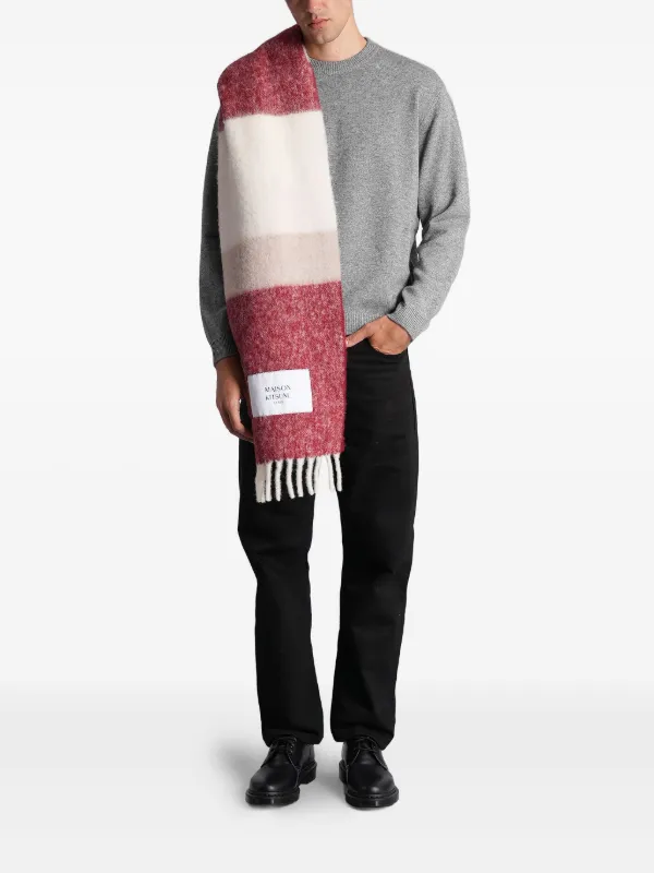 Maison Kitsuné クルーネック セーター | グレー | FARFETCH JP