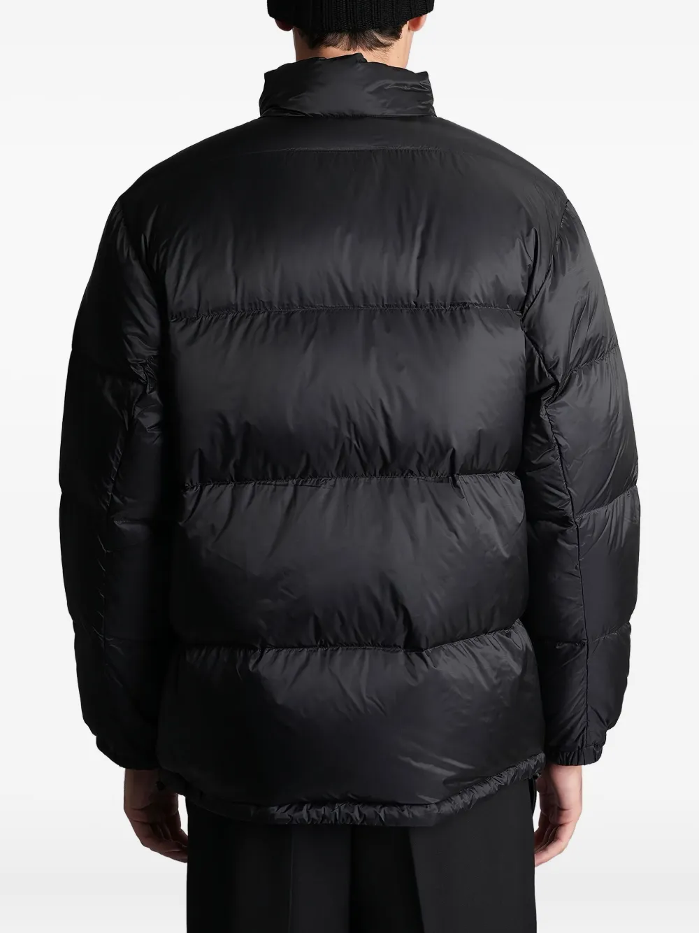 Aspesi Zip Puffer Jacket In Black