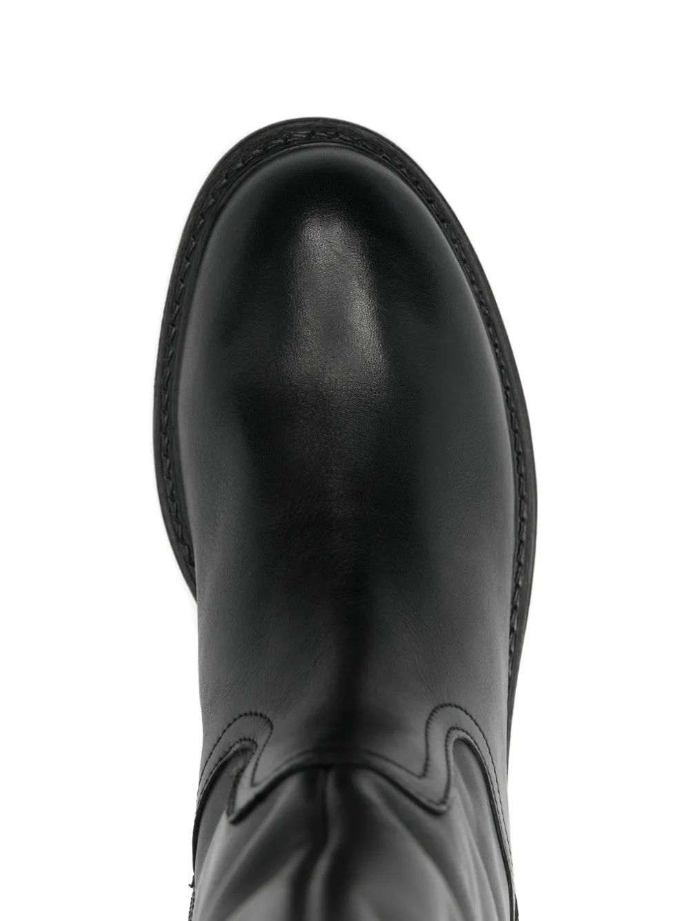 Carmens zipped boots Zwart