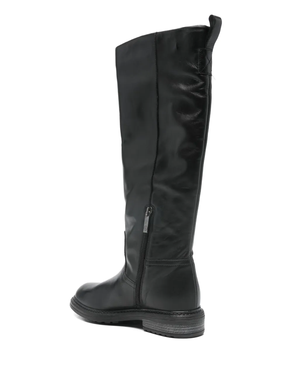 Carmens zipped boots Zwart
