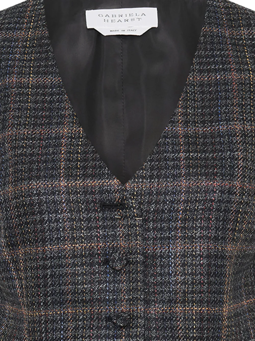 Gabriela Hearst Coleridge Waistcoat In Gray