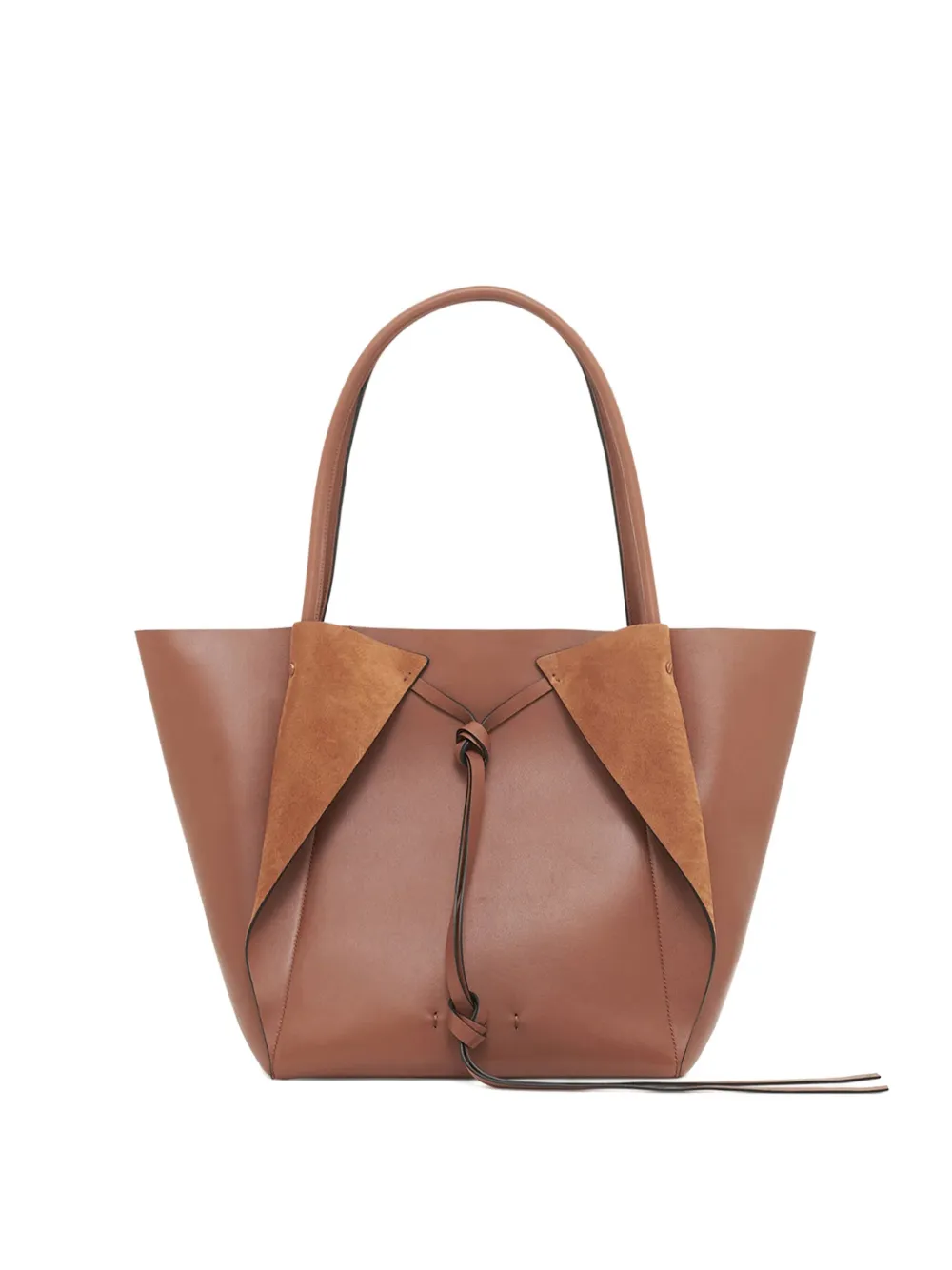 Gabriela Hearst Marija leather tote bag - Bruin