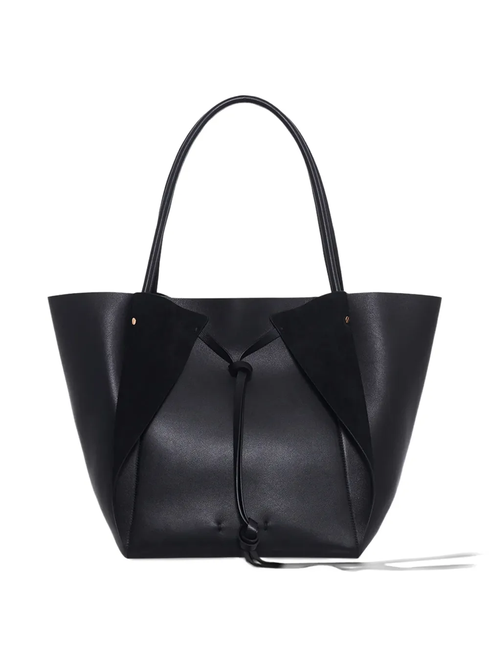 Gabriela Hearst Marija Leather Tote Bag In Black