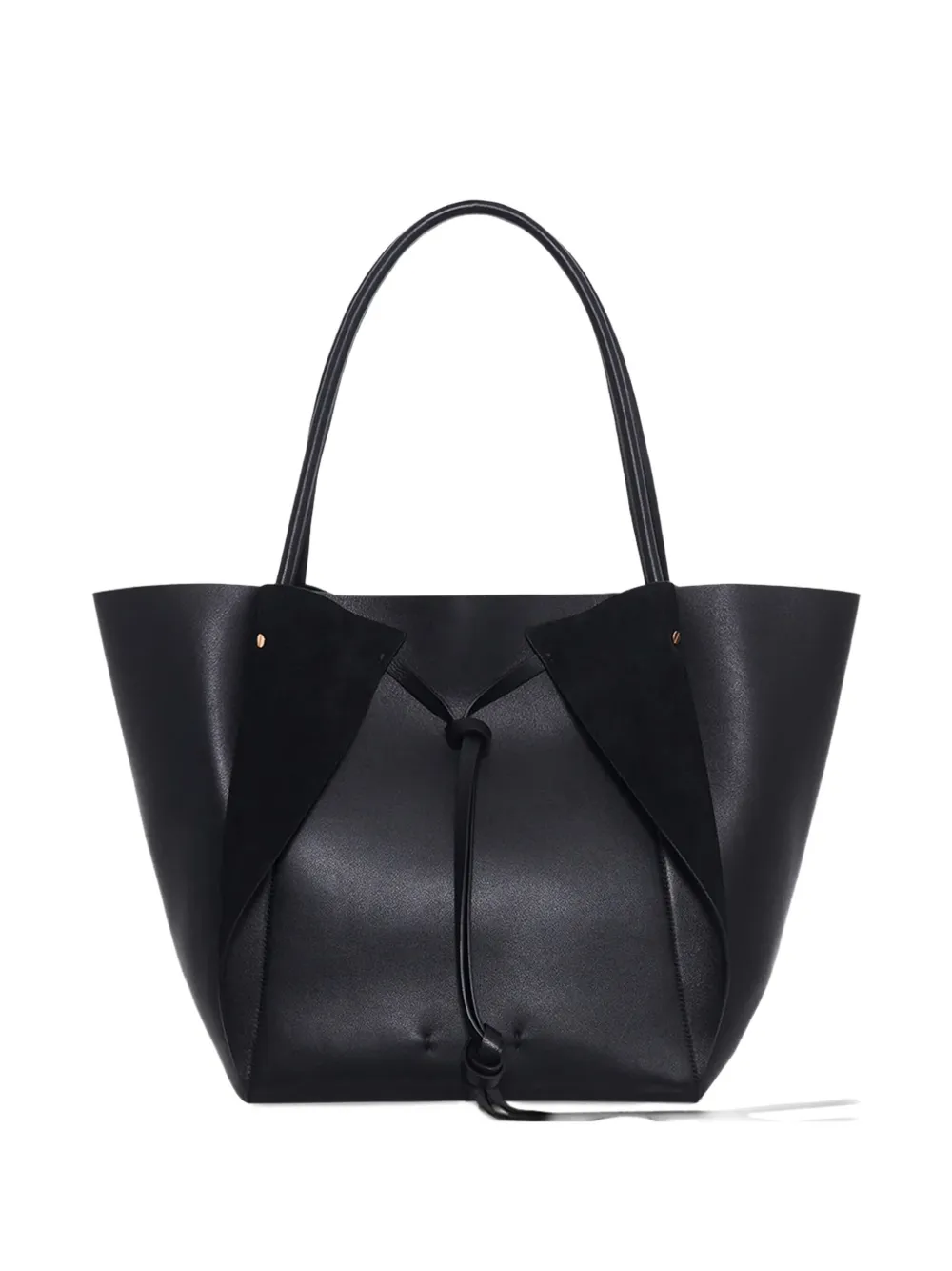 Gabriela Hearst Marija Leather Tote Bag In Black