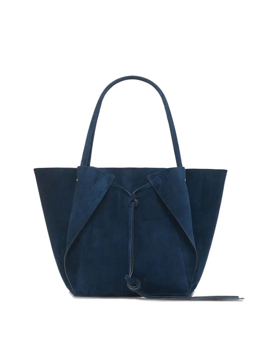 Gabriela Hearst Marija Leather Tote Bag In Blue