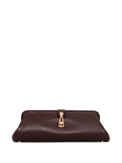 Gabriela Hearst Paola leather clutch