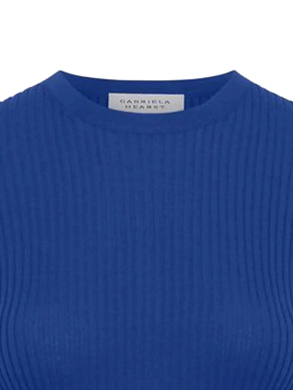 Gabriela Hearst Browning ribgebreide trui Blauw