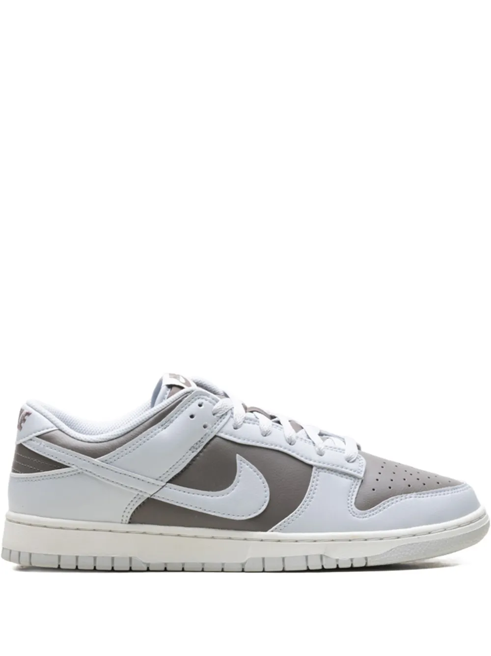 Nike Dunk Swoosh Low-top Sneakers In Gray