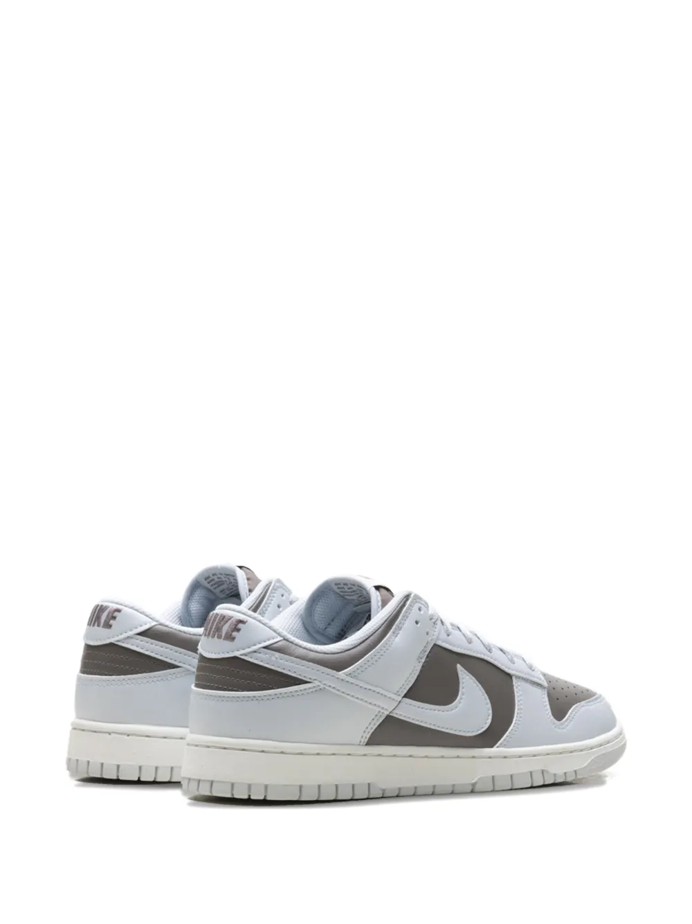 Nike Dunk Swoosh Low-top Sneakers In Gray
