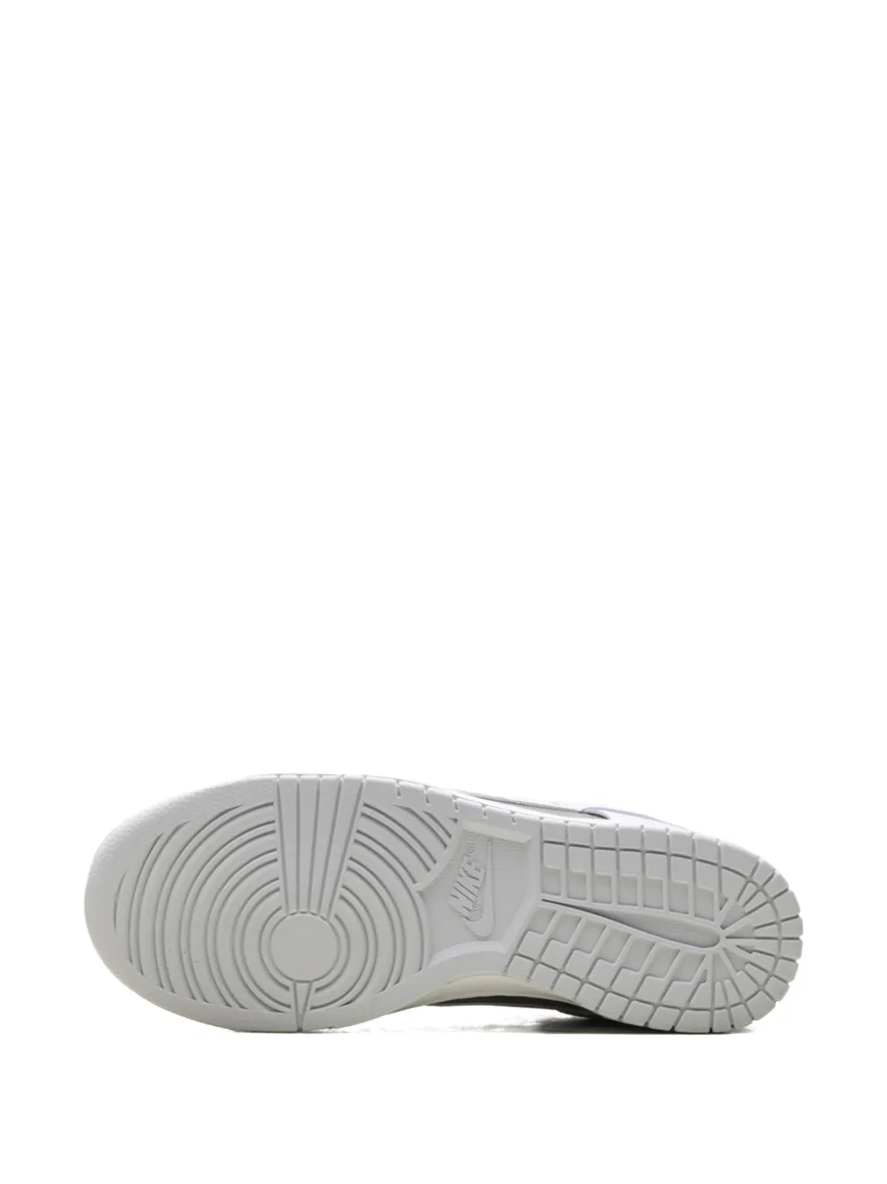 Nike Dunk Swoosh Low-top Sneakers In Gray