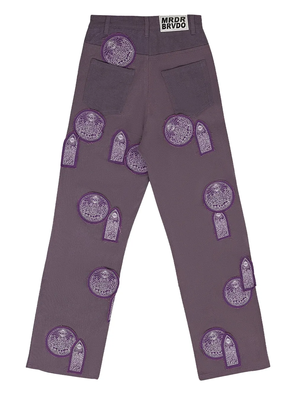 Who Decides War Flap-pocket Jeans In Purple