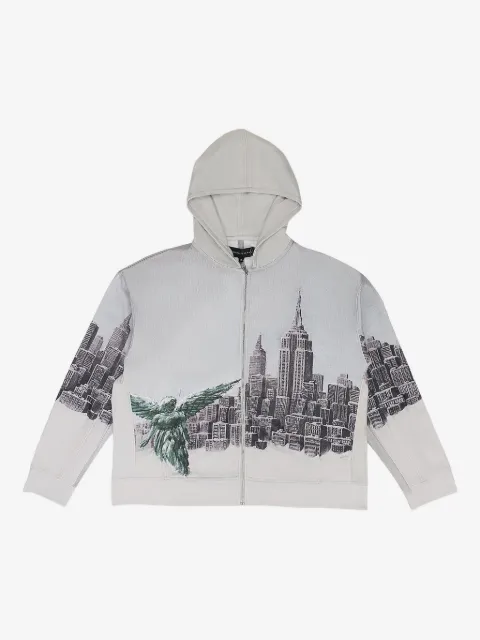 Who Decides War hoodie con cordones