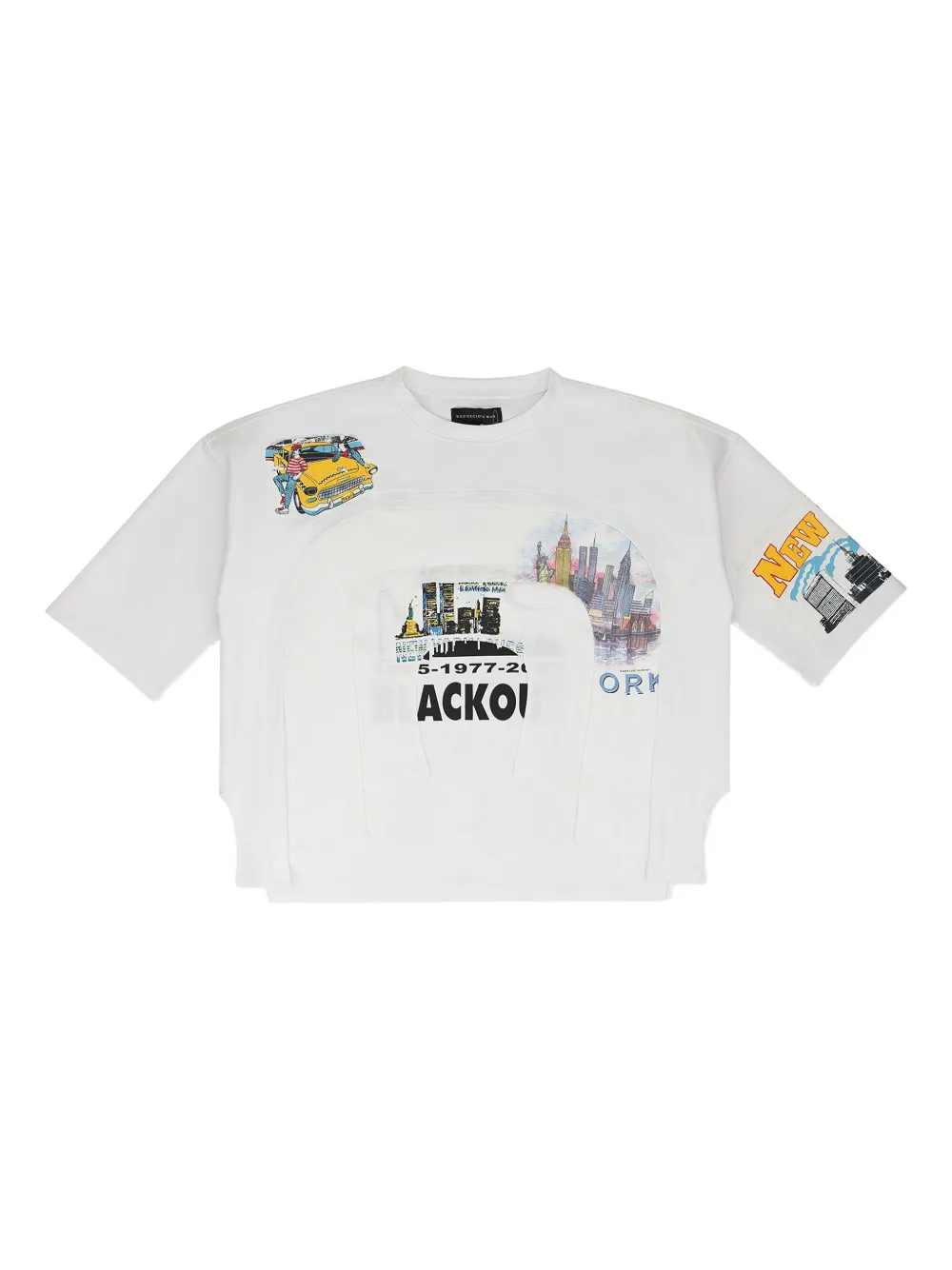 Who Decides War playera con estampado gráfico | blanco | Image 1
