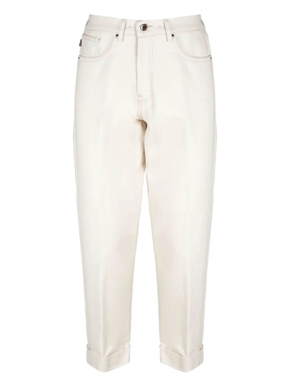 Berwich jeans rectos con tobillos ajustados | blanco | Image 1