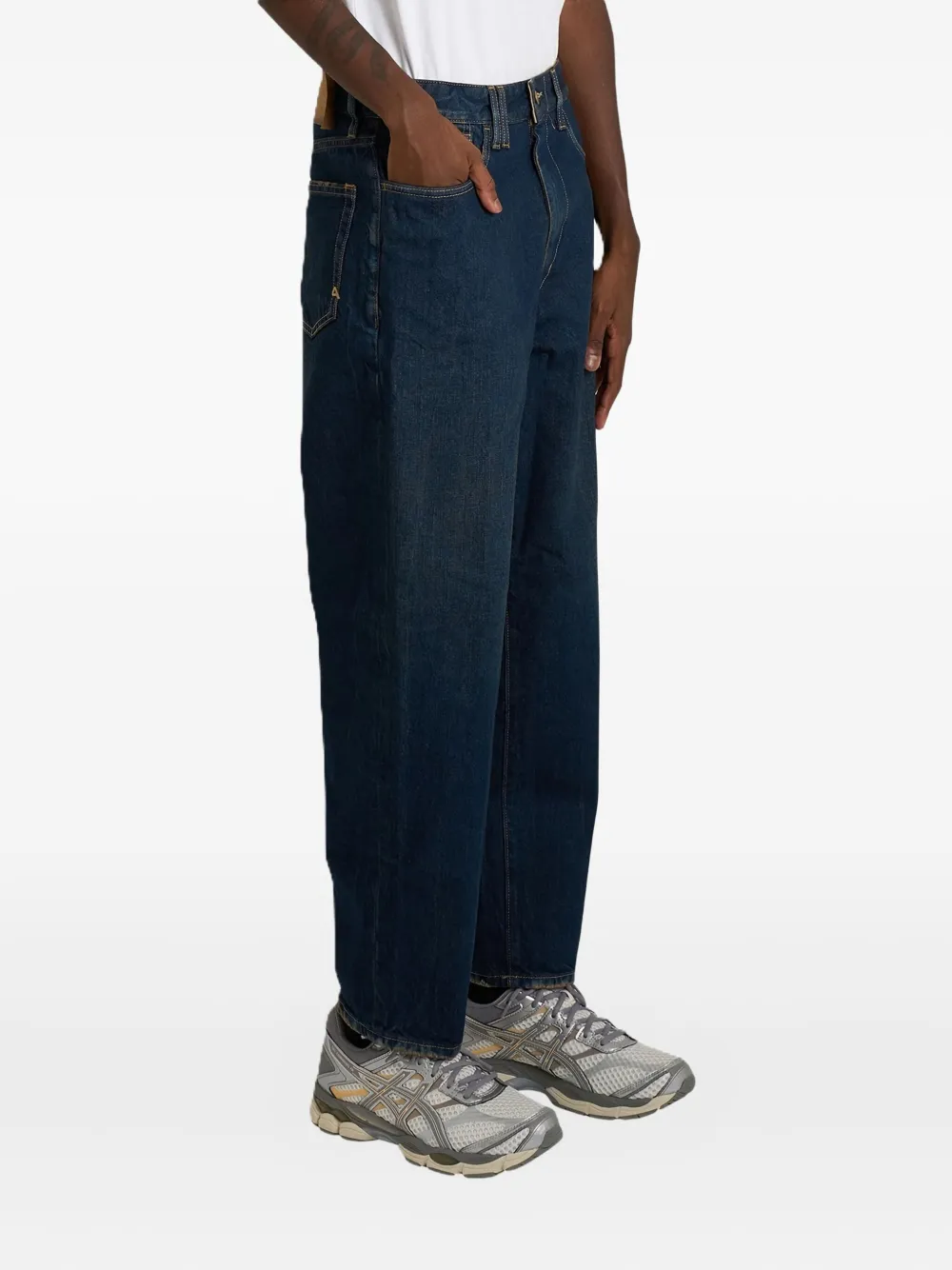 Cycle Gerafelde jeans Blauw