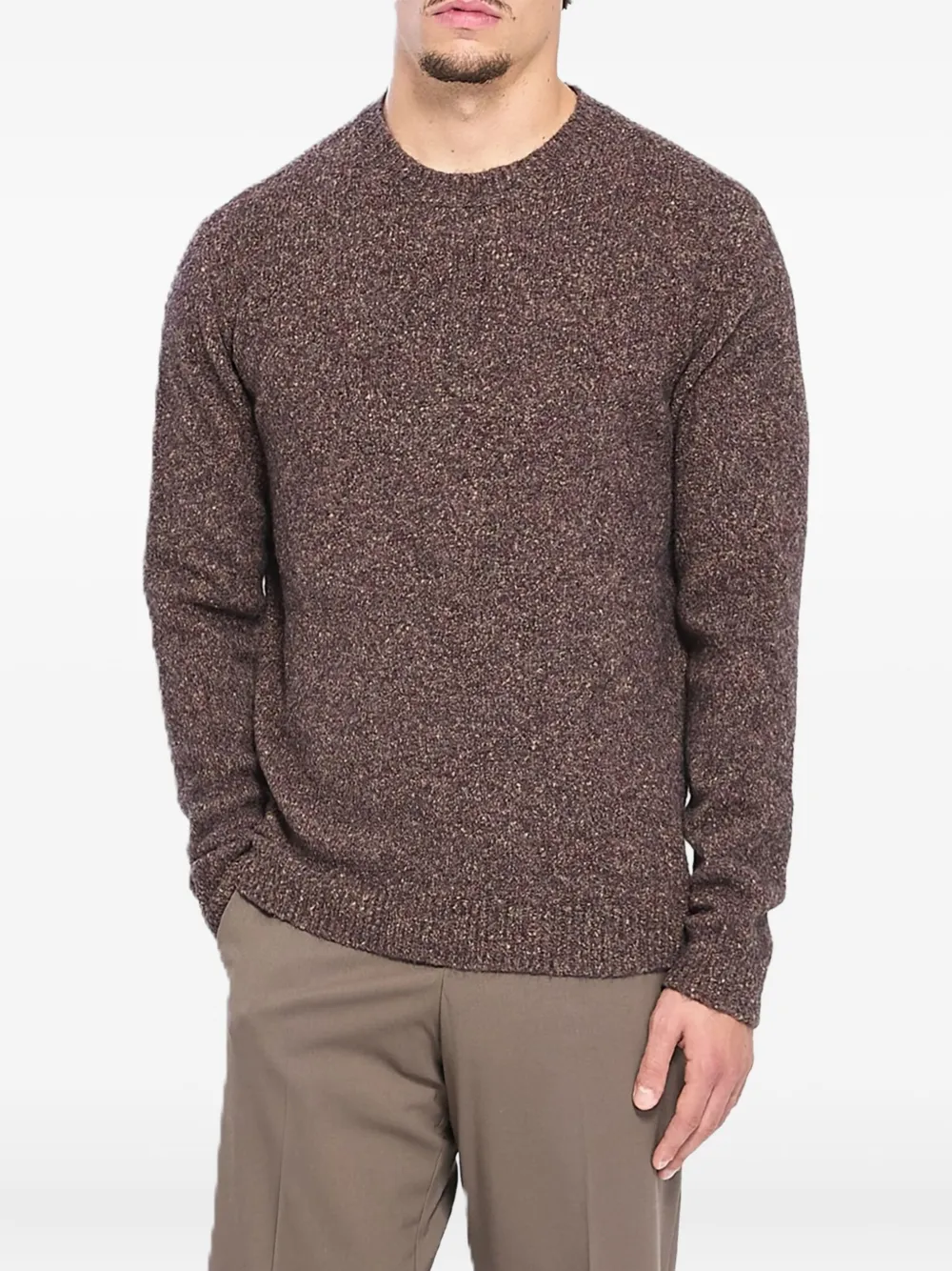 Roberto Collina crew-neck sweater - Bruin