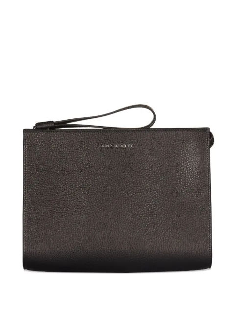 Orciani textured clutch bag