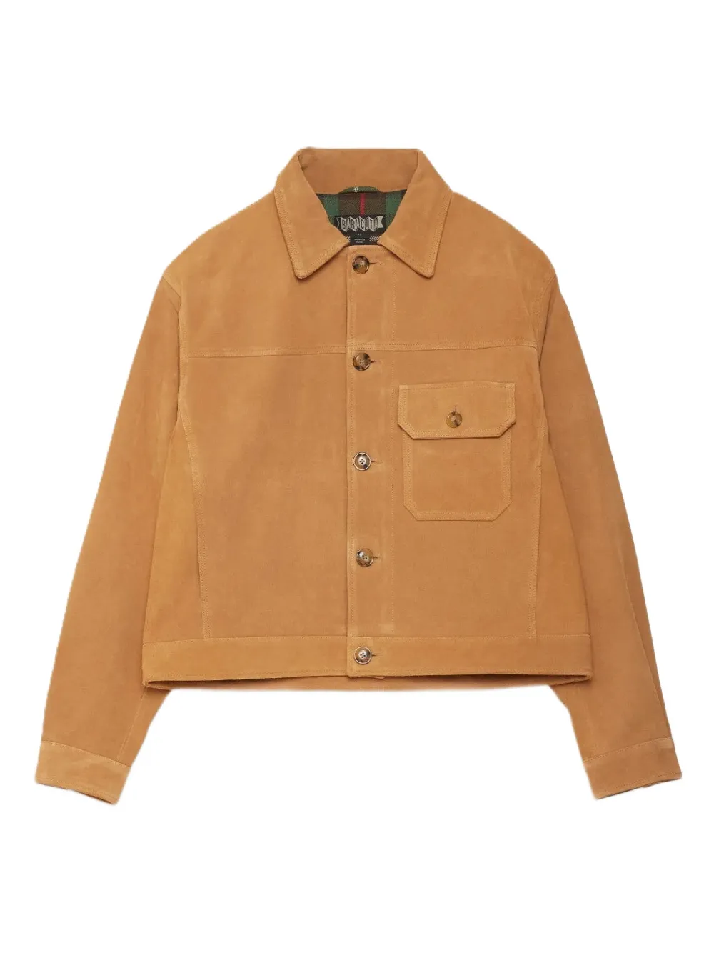 Baracuta Roughout button-up pocket jacket | Brown | Image 1