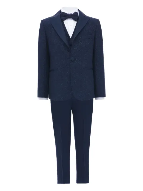 Moustache traje de cuatro piezas con solapas de pico