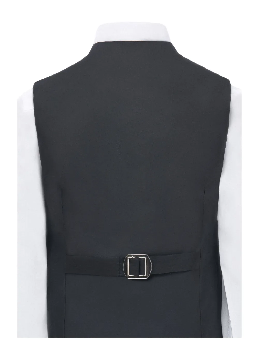Moustache Peak-lapel Suit (set Of Four) In Black