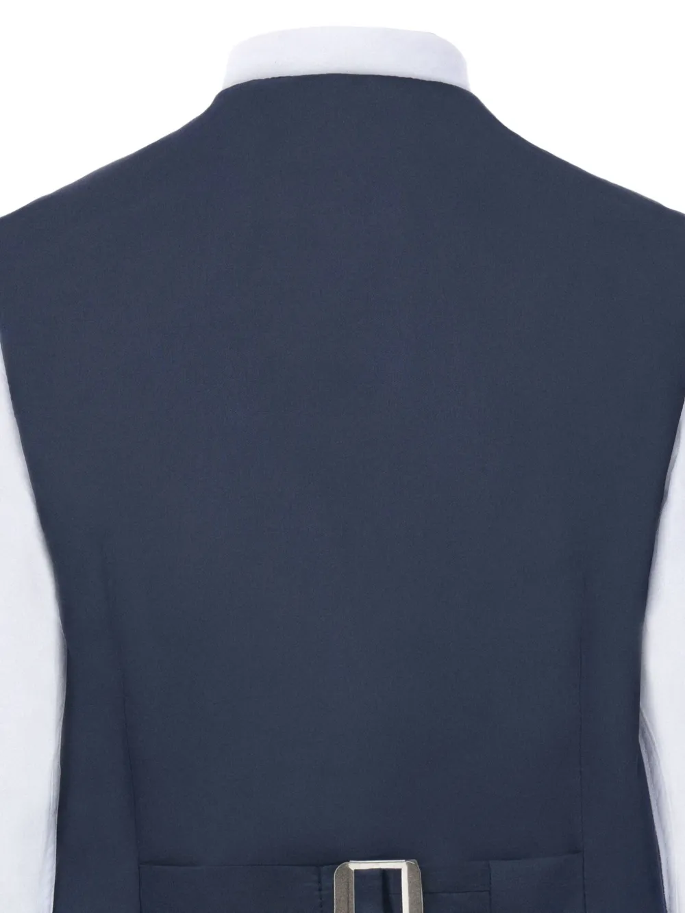 Moustache Vierdelig pak met gekerfde revers Blauw