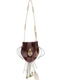 Chloé Château Treasures heart lock cross body bag - Red