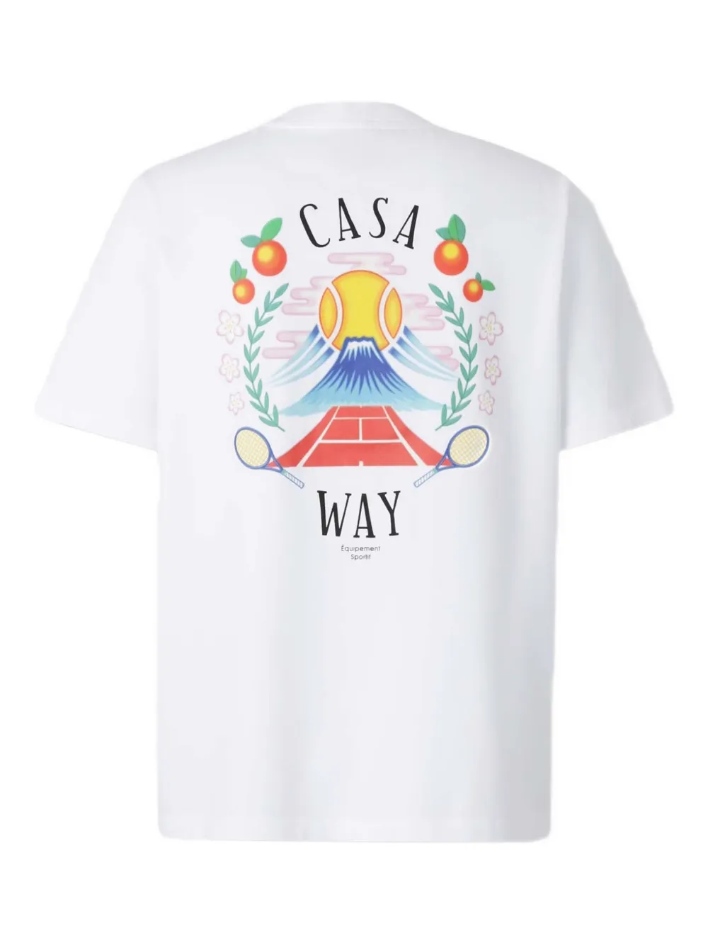 Casablanca graphic T-shirt - Wit