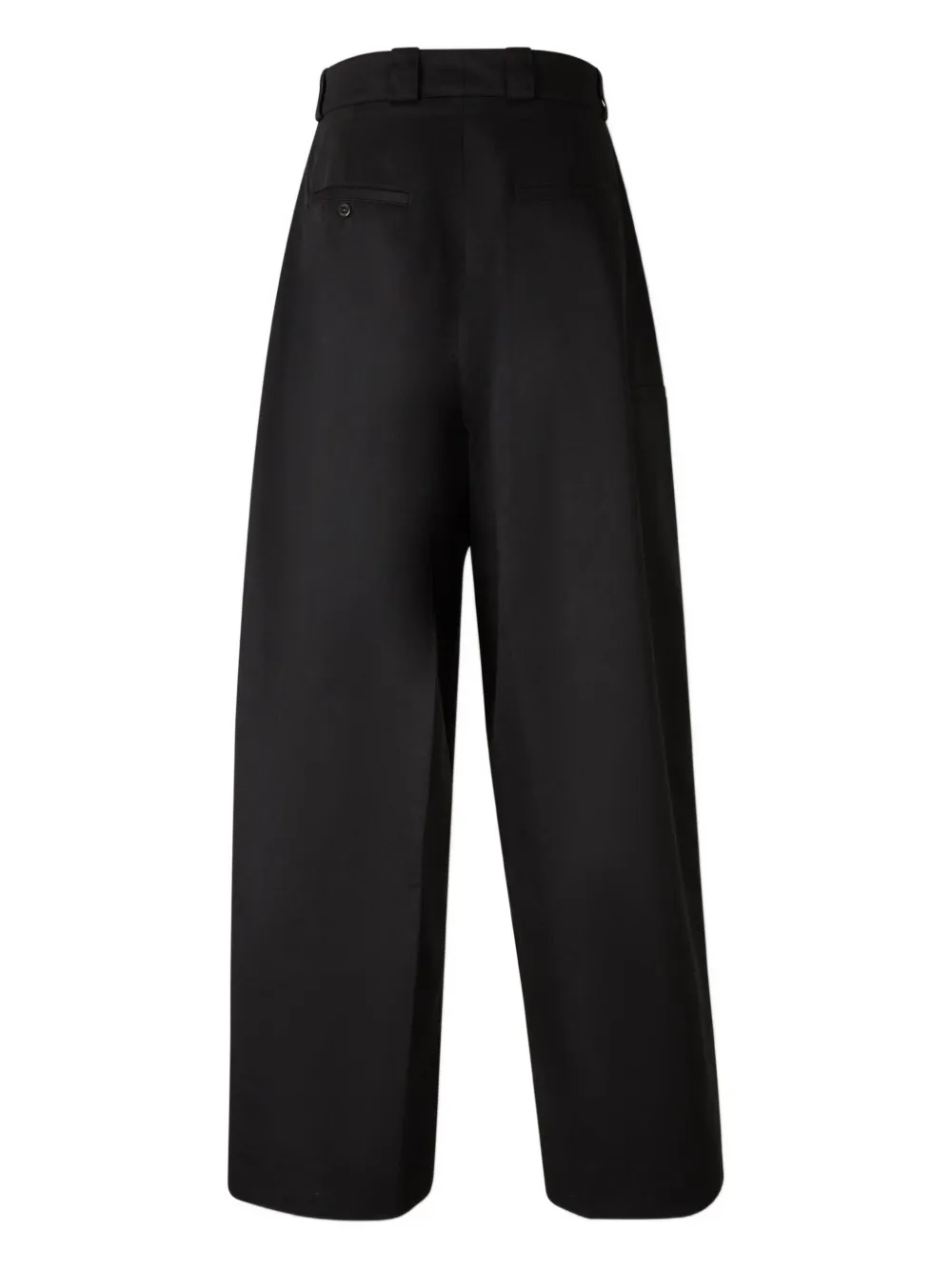 Willy Chavarria Belt Loops Trousers In Black