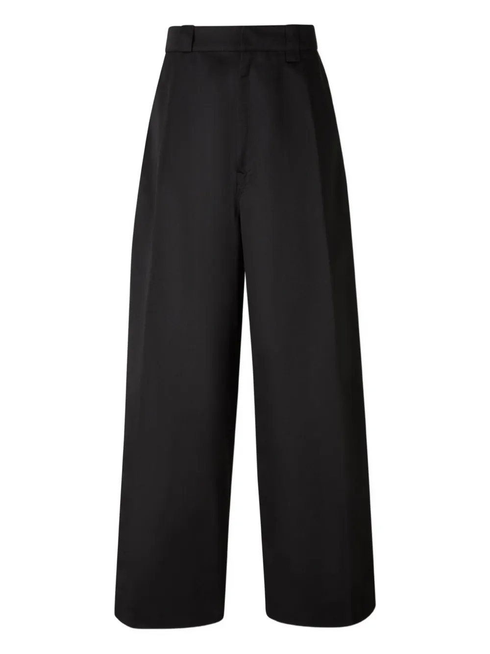 Willy Chavarria Belt Loops Trousers In Black