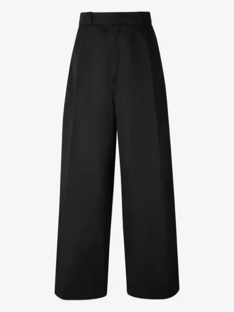 Willy Chavarria pantalon à taille ceinturée