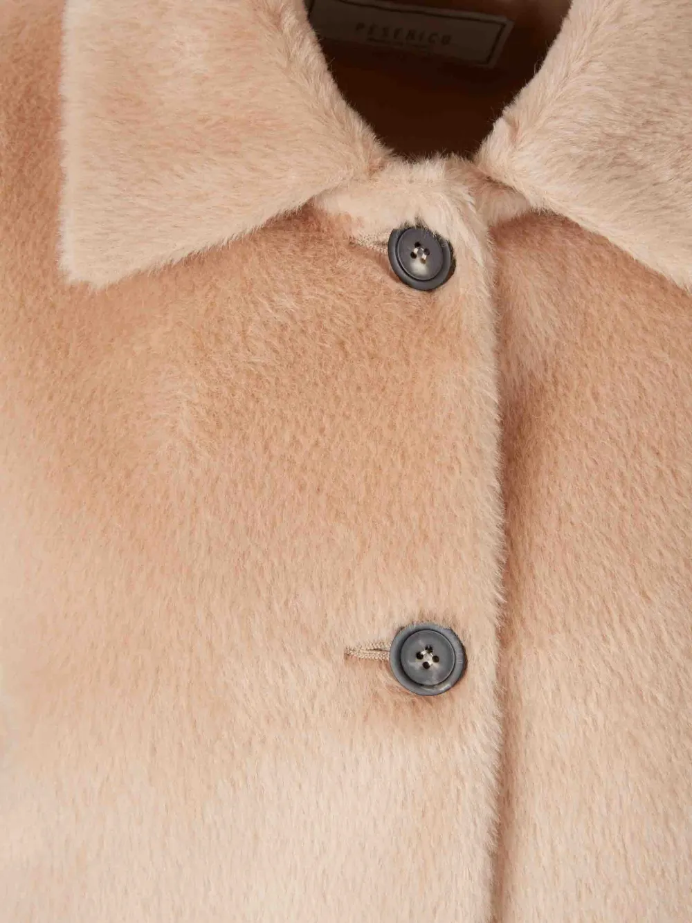 Peserico Button-closure Jacket In Pink