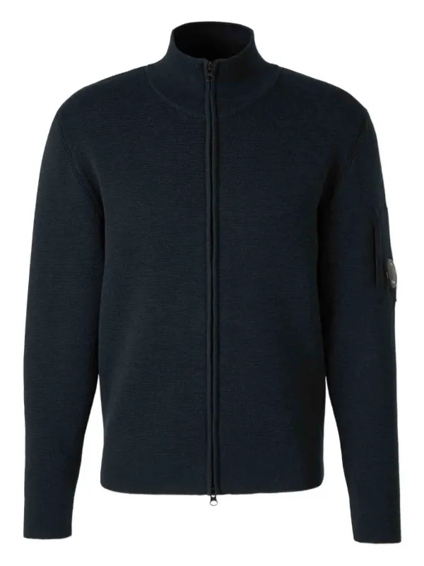 C.P. Company ジップアップ ニットトップ | グレー | FARFETCH JP