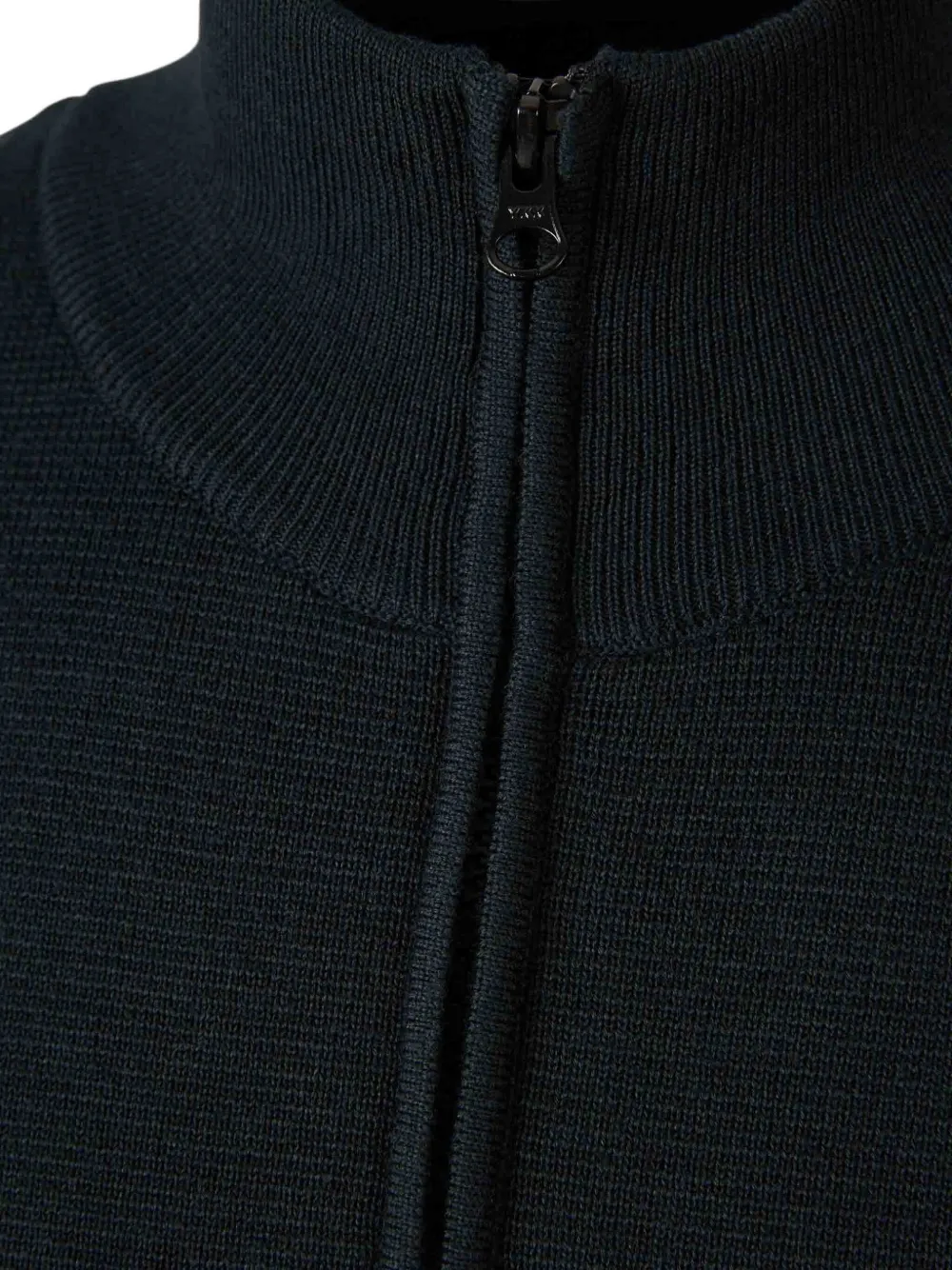 C.p. Company Zip-up Knit Jersey In Blue