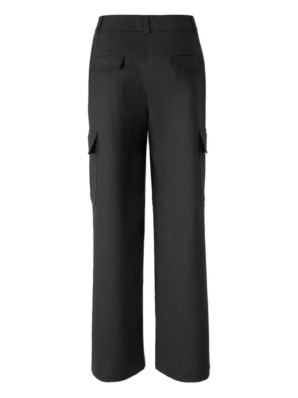 Peserico Flap-pocket Trousers In Black
