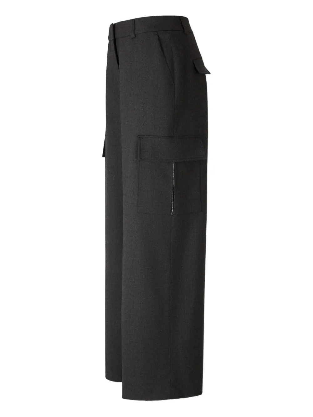 Peserico Broek met klepzakken - Grijs