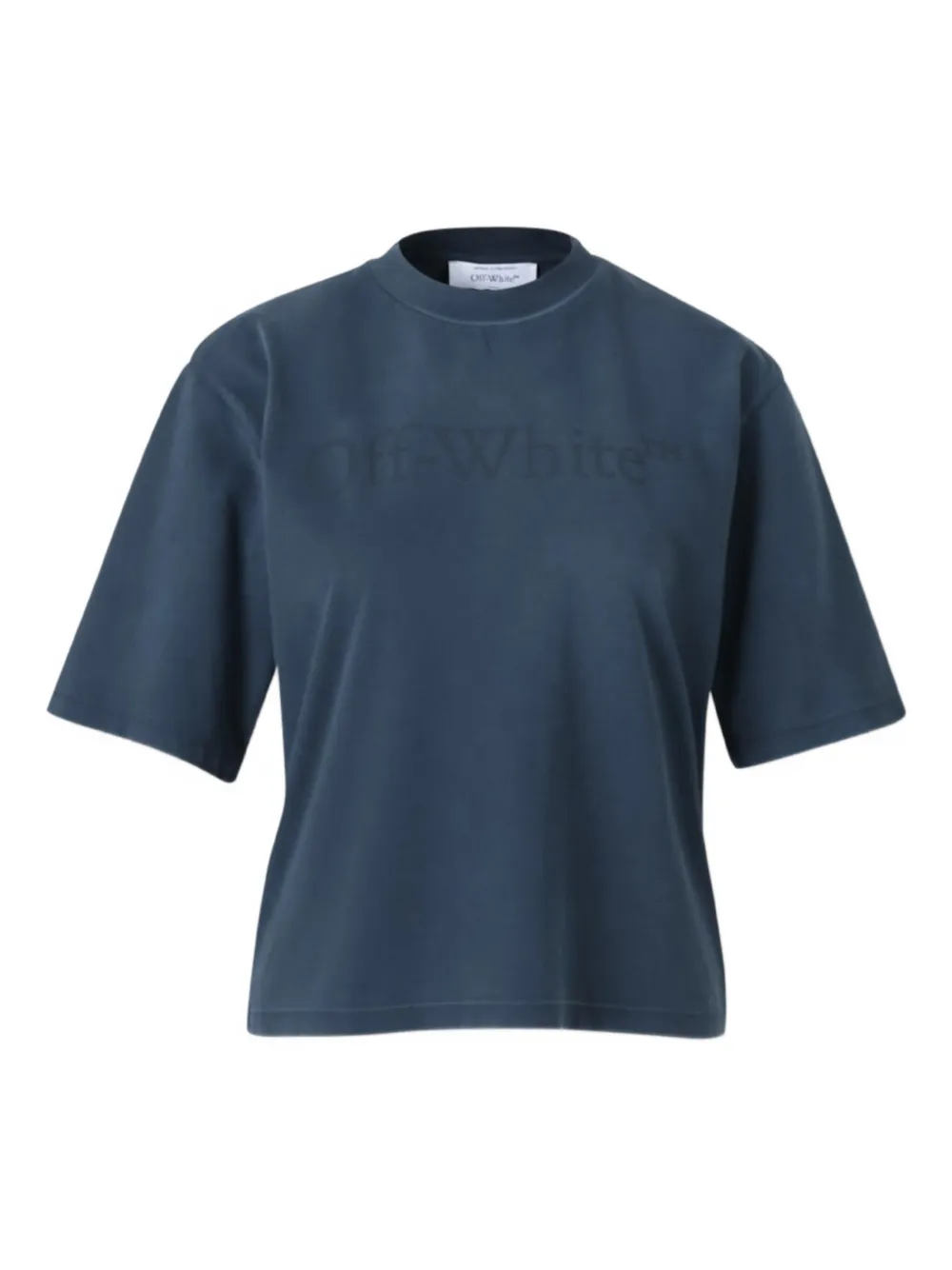Off-White ロゴ Tシャツ - ブルー Off-White ロゴ Tシャツ - ブルー